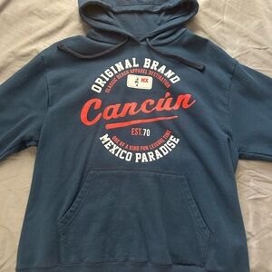 Men's Blue Hoodie